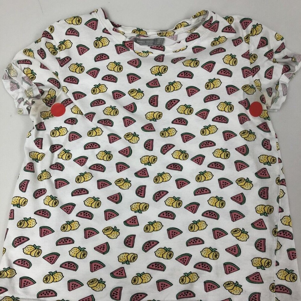 Bershka Women’s Crewneck Fruit Print T-shirt us s
